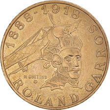 Coin, France, Roland Garros, 10 Francs, 1988, Tranche B, EF(40-45)