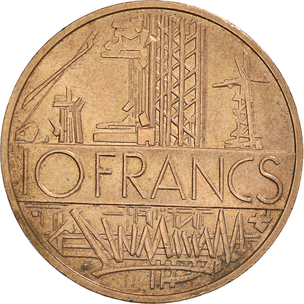 Monnaie, France, Mathieu, 10 Francs, 1979, Tranche B, TTB, Nickel-Cuivre