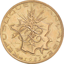 Coin, France, Mathieu, 10 Francs, 1985, Tranche B, AU(50-53), Nickel-brass