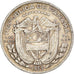 Coin, Panama, 1/10 Balboa, 1953, EF(40-45), Silver, KM:18