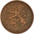 Moneda, Antillas holandesas, Juliana, 2-1/2 Cents, 1956, MBC, Bronce, KM:5