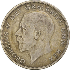 Coin, Great Britain, George V, 1/2 Crown, 1929, VF(30-35), Silver, KM:835