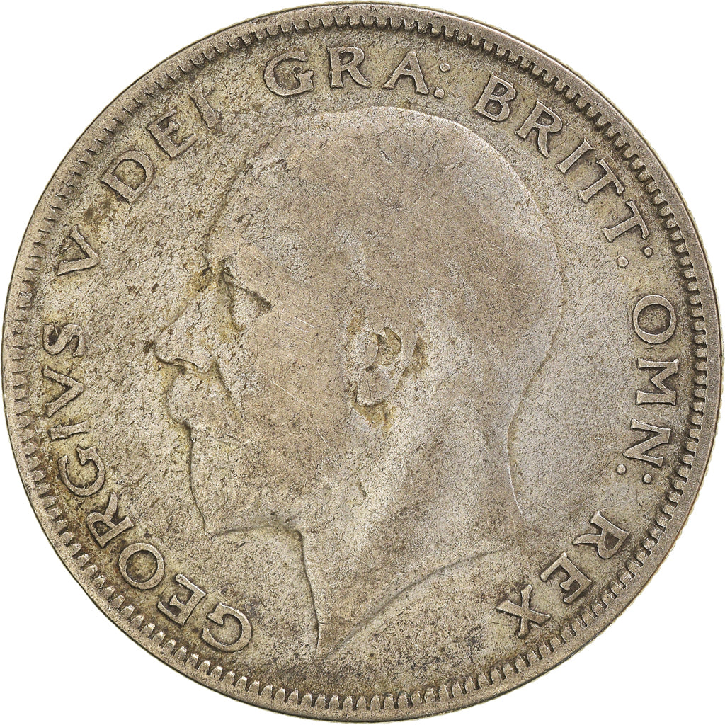 Coin, Great Britain, George V, 1/2 Crown, 1928, VF(30-35), Silver, KM:835