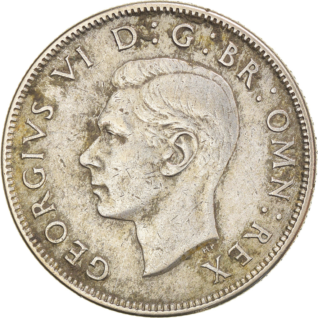 Coin, Great Britain, George VI, Florin, Two Shillings, 1942, EF(40-45), Silver