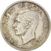 Coin, Great Britain, George VI, Florin, Two Shillings, 1942, EF(40-45), Silver