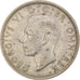 Coin, Great Britain, George VI, Florin, Two Shillings, 1942, EF(40-45), Silver