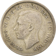 Coin, Australia, George VI, Florin, 1947, Melbourne, EF(40-45), Silver, KM:40a