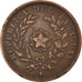 Coin, Paraguay, 2 Centesimos, 1870, EF(40-45), Copper, KM:3