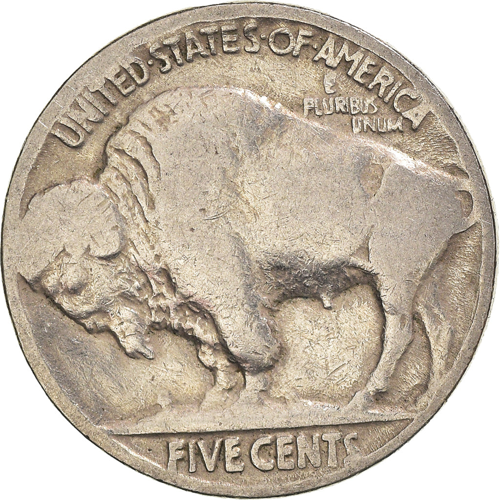 Monnaie, États-Unis, Buffalo Nickel, 5 Cents, 1928, Philadelphie, TB+