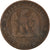 Moneta, Francia, Napoleon III, 10 Centimes, 1862, Paris, MB, Bronzo, KM:798.1