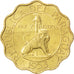 PARAGUAY, 50 Centimos, 1953, KM #28, MS(63), Aluminum-Bronze, 25, 6.72