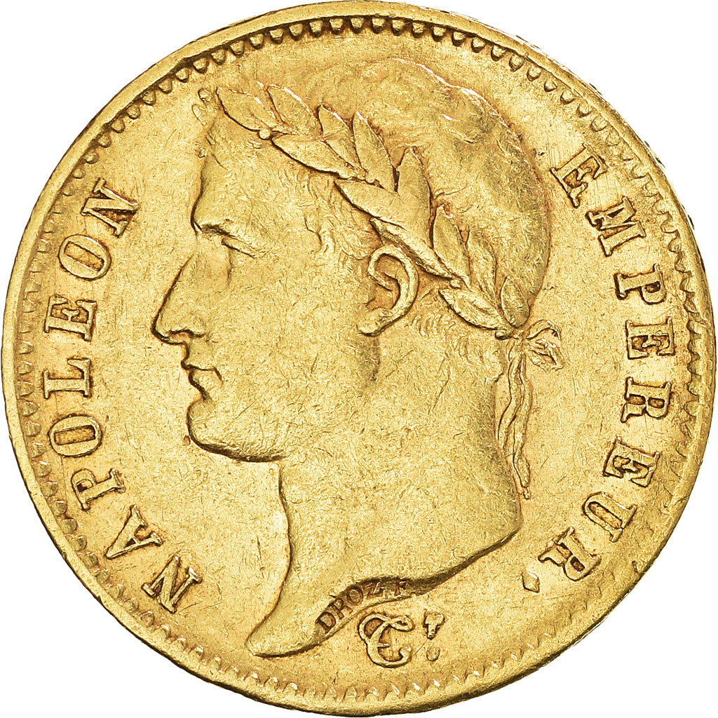 Monnaie, France, Napoléon I, 20 Francs, 1808, Paris, TTB, Or, Gadoury:1024