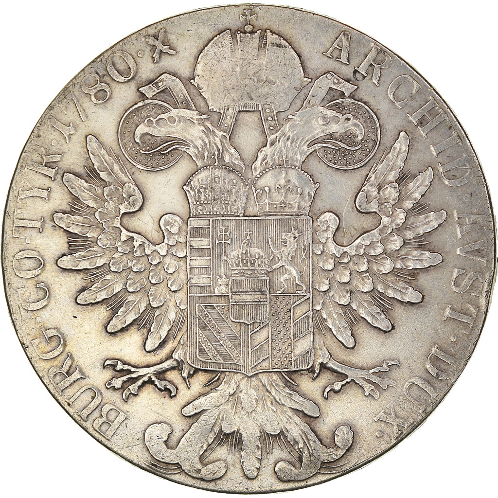 Coin, Austria, Joseph II, Thaler, 1780, Restrike, EF(40-45), Silver, KM:T1