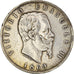 Monnaie, Italie, Vittorio Emanuele II, 5 Lire, 1869, Milan, TB+, Argent, KM:8.3