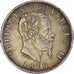 Munten, Italië, Vittorio Emanuele II, 5 Lire, 1873, Milan, ZF, Zilver, KM:8.3