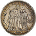 Coin, France, Hercule, 5 Francs, 1876, Paris, EF(40-45), Silver, KM:820.1