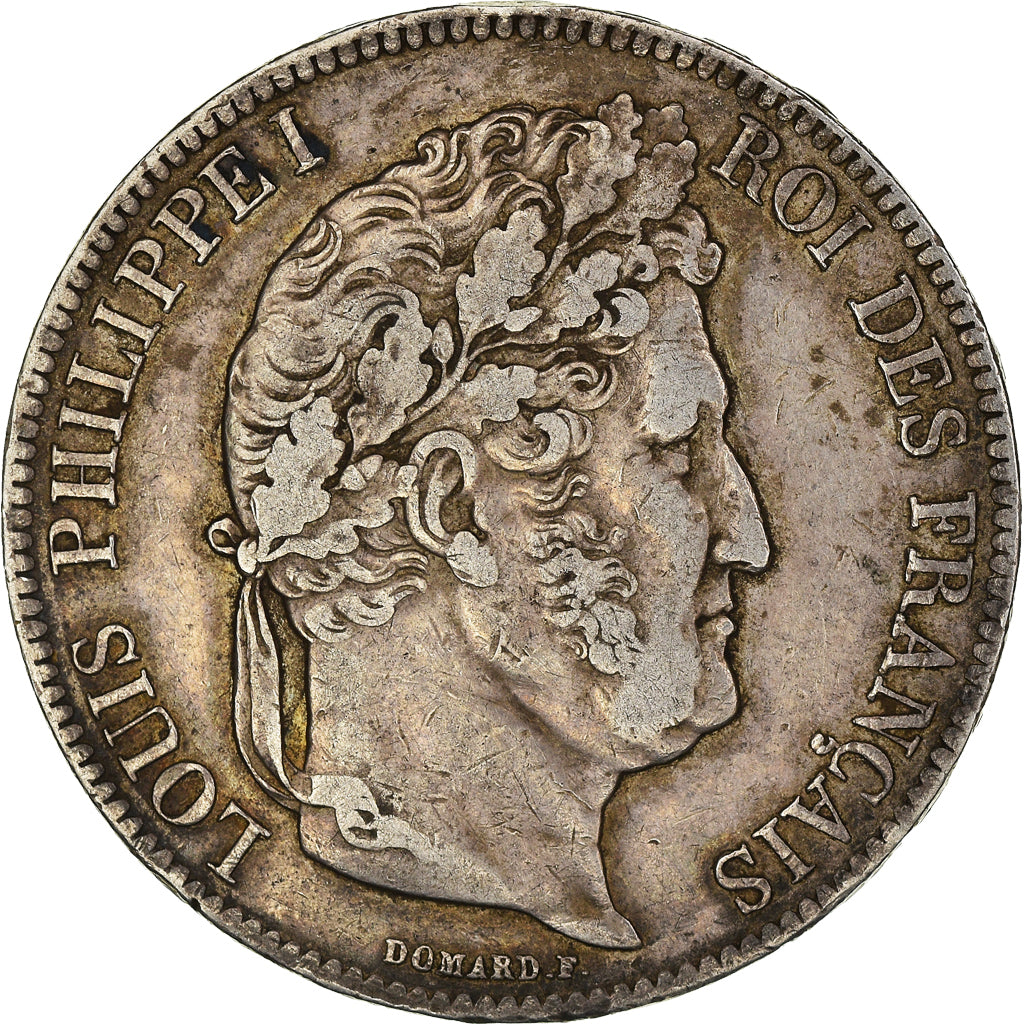Monnaie, France, Louis-Philippe, 5 Francs, 1840, Rouen, TTB, Argent