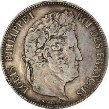 Monnaie, France, Louis-Philippe, 5 Francs, 1834, Paris, TB+, Argent
