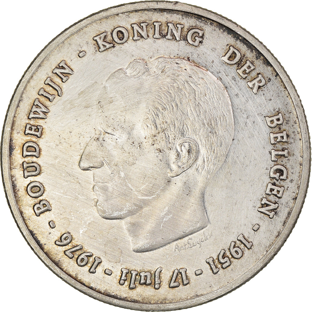 Coin, Belgium, Baudouin I, 250 Francs, 250 Frank, 1976, Brussels, EF(40-45)