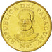 PARAGUAY, 50 Guaranies, 1995, KM #191a, MS(63), Brass Plated Steel, 3.73