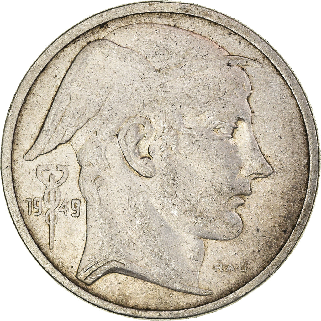 Monnaie, Belgique, Régence Prince Charles, 50 Francs, 50 Frank, 1949, TTB