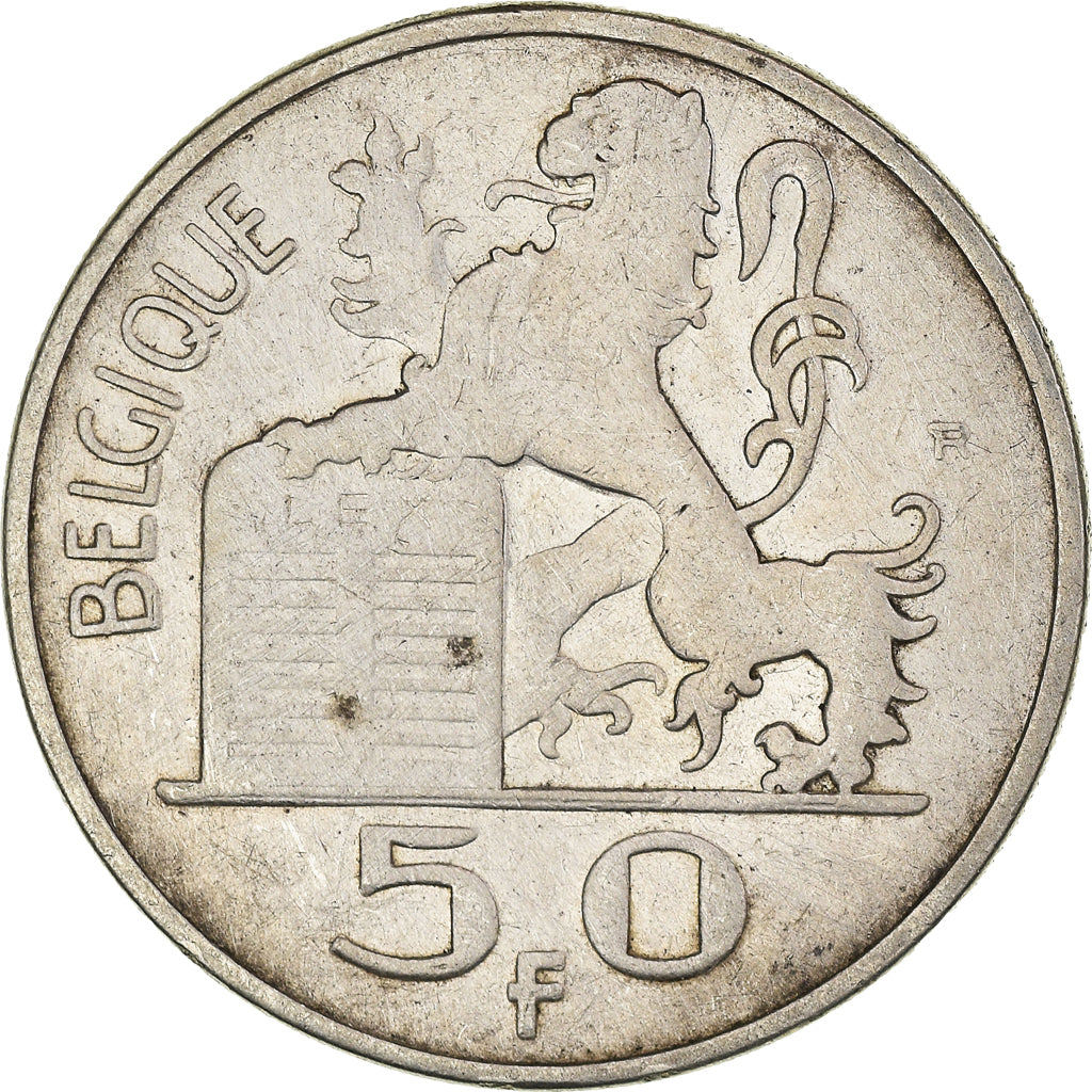 Monnaie, Belgique, Régence Prince Charles, 50 Francs, 50 Frank, 1949, TTB