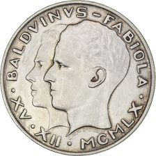 Coin, Belgium, Baudouin I, 50 Francs, 50 Frank, 1960, VF(30-35), Silver