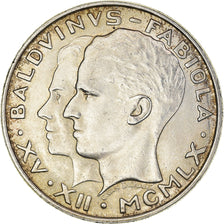 Moneta, Belgia, Baudouin I, 50 Francs, 50 Frank, 1960, AU(50-53), Srebro