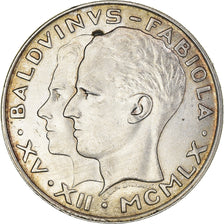 Moeda, Bélgica, Baudouin I, 50 Francs, 50 Frank, 1960, AU(50-53), Prata