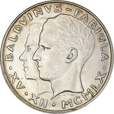 Coin, Belgium, Baudouin I, 50 Francs, 50 Frank, 1960, AU(50-53), Silver