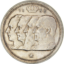 Coin, Belgium, Régence Prince Charles, 100 Francs, 100 Frank, 1950, EF(40-45)