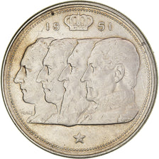 Coin, Belgium, Régence Prince Charles, 100 Francs, 100 Frank, 1951, VF(30-35)