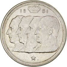 Münze, Belgien, Régence Prince Charles, 100 Francs, 100 Frank, 1951, SS