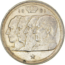 Coin, Belgium, Régence Prince Charles, 100 Francs, 100 Frank, 1951, AU(50-53)