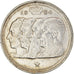 Coin, Belgium, Baudouin I, 100 Francs, 100 Frank, 1954, AU(50-53), Silver