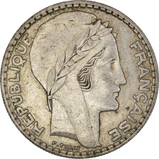 Monnaie, France, Turin, 20 Francs, 1933, Paris, Rameaux courts, TTB, Argent