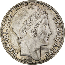 Coin, France, Turin, 20 Francs, 1933, Paris, Rameaux courts, EF(40-45), Silver