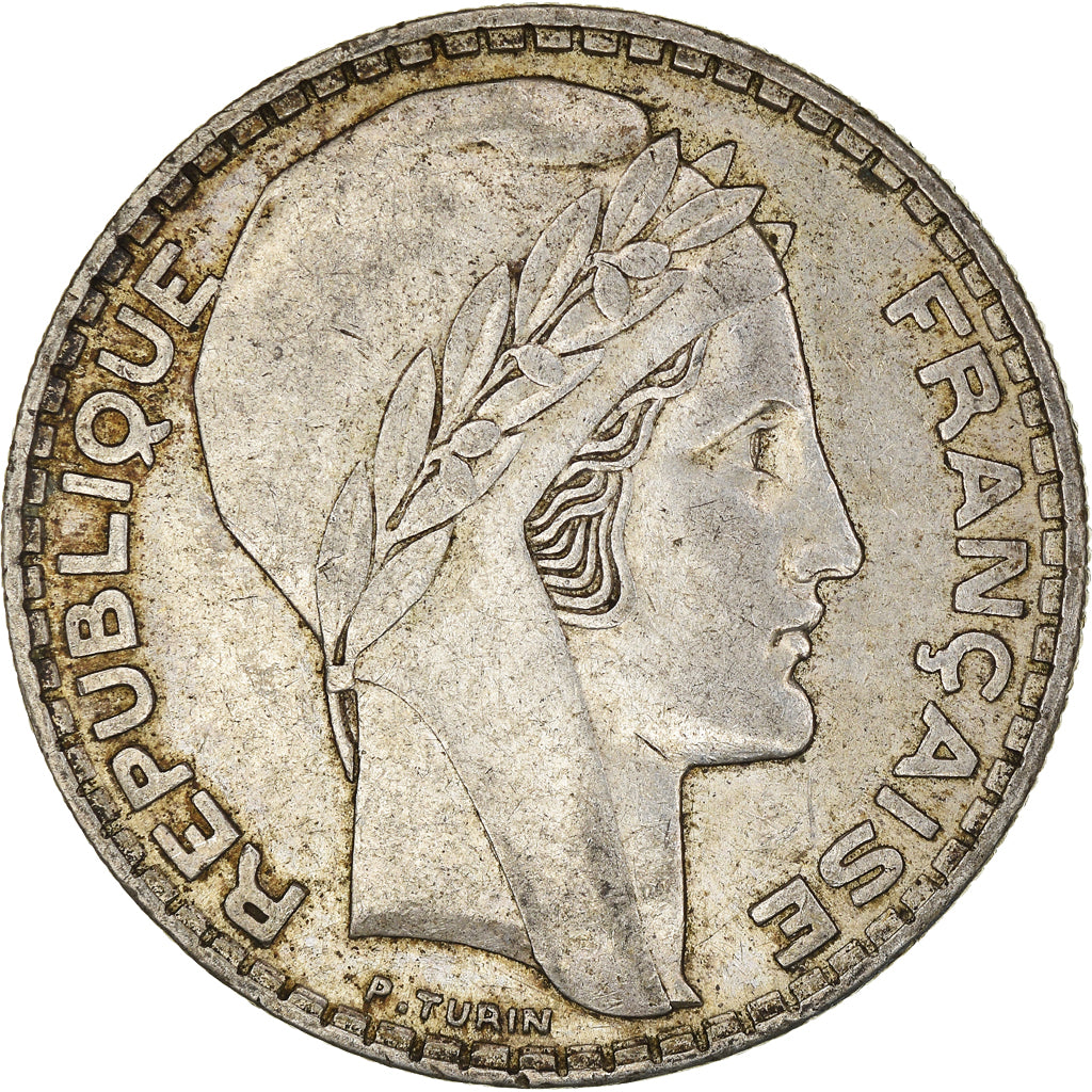 Monnaie, France, Turin, 20 Francs, 1938, Paris, TTB, Argent, Gadoury:852, KM:879