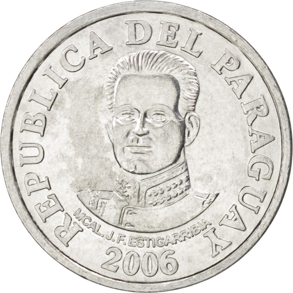 Moneta, Paraguay, 50 Guaranies, 2006, SPL, Alluminio, KM:191b