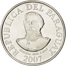 Paraguay, 100 Guaranies, 2007, SPL, Nichel-acciaio, KM:177b