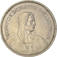 Coin, Switzerland, 5 Francs, 1968, Bern, EF(40-45), Copper-nickel, KM:40a.1
