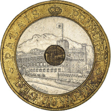 Coin, Monaco, Rainier III, 20 Francs, 1992, EF(40-45), Tri-Metallic, KM:165