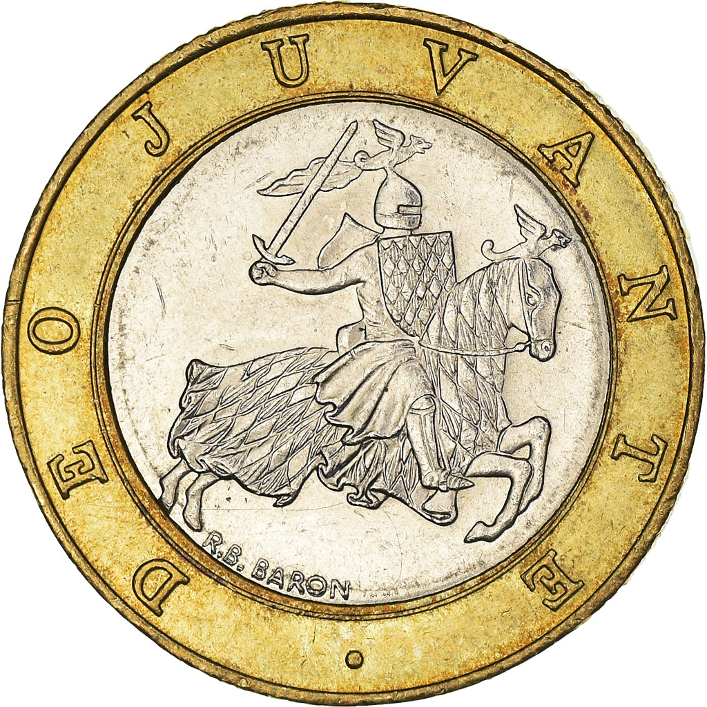 Coin, Monaco, Rainier III, 10 Francs, 1995, AU(55-58), Bi-Metallic, KM:163