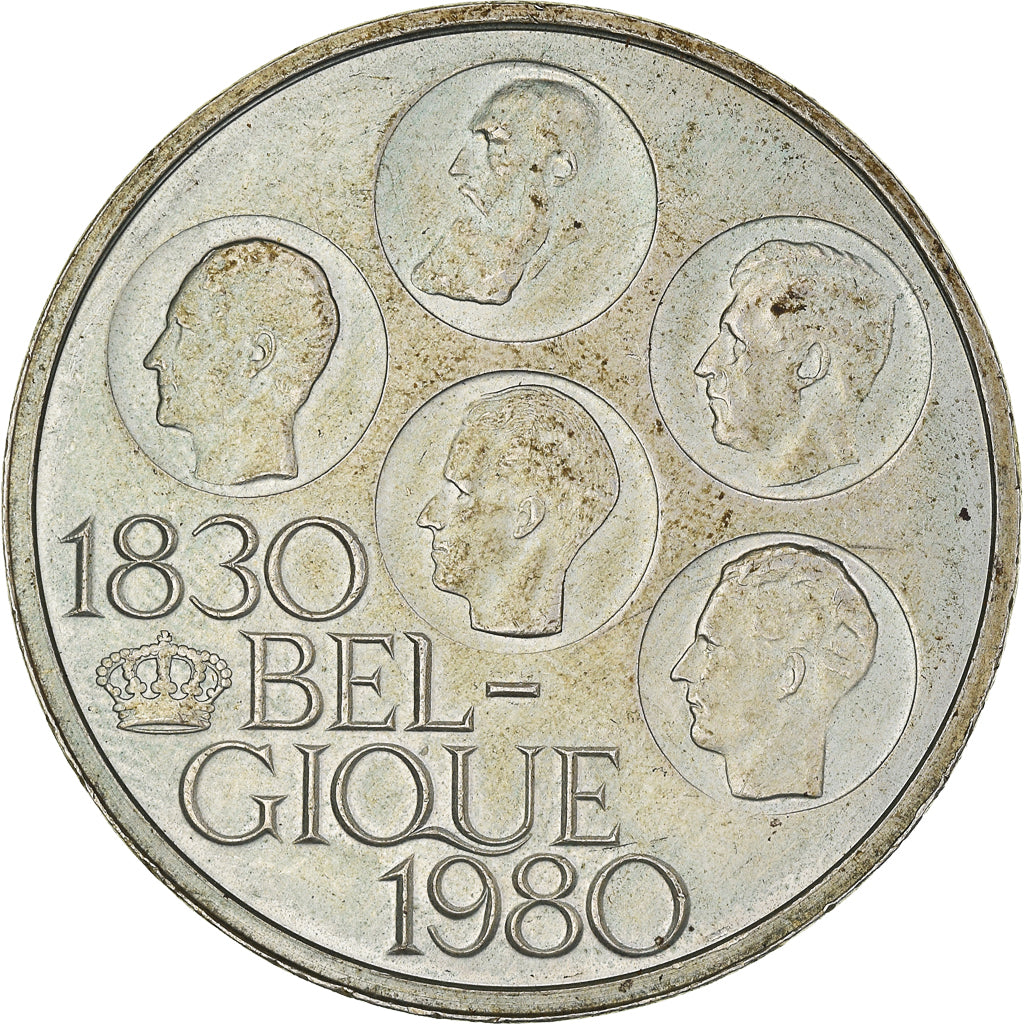 Coin, Belgium, Baudouin I, 500 Francs, 500 Frank, 1980, Brussels, AU(50-53)