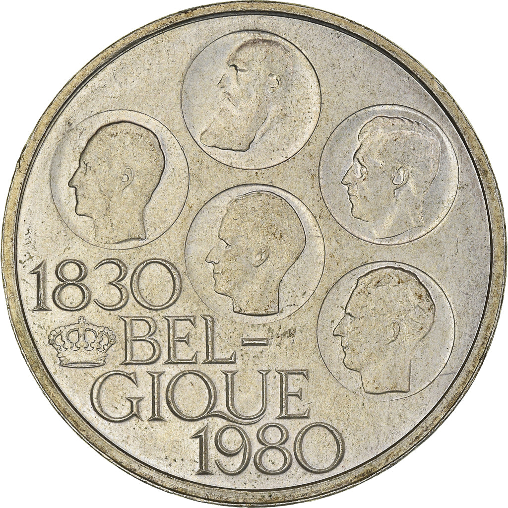 Coin, Belgium, Baudouin I, 500 Francs, 500 Frank, 1980, Brussels, AU(50-53)