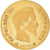 Moneda, Francia, Napoleon III, 10 Francs, 1856, Paris, BC+, Oro, KM:784.3