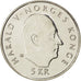NORWAY, 5 Kroner, 1995, KM #458, MS(63), Copper-Nickel, 29.5, 11.61