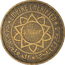 Coin, Morocco, Mohammed V, 50 Francs, AH 1371/1952, Paris, EF(40-45)