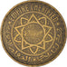 Coin, Morocco, Mohammed V, 50 Francs, AH 1371/1952, Paris, EF(40-45)