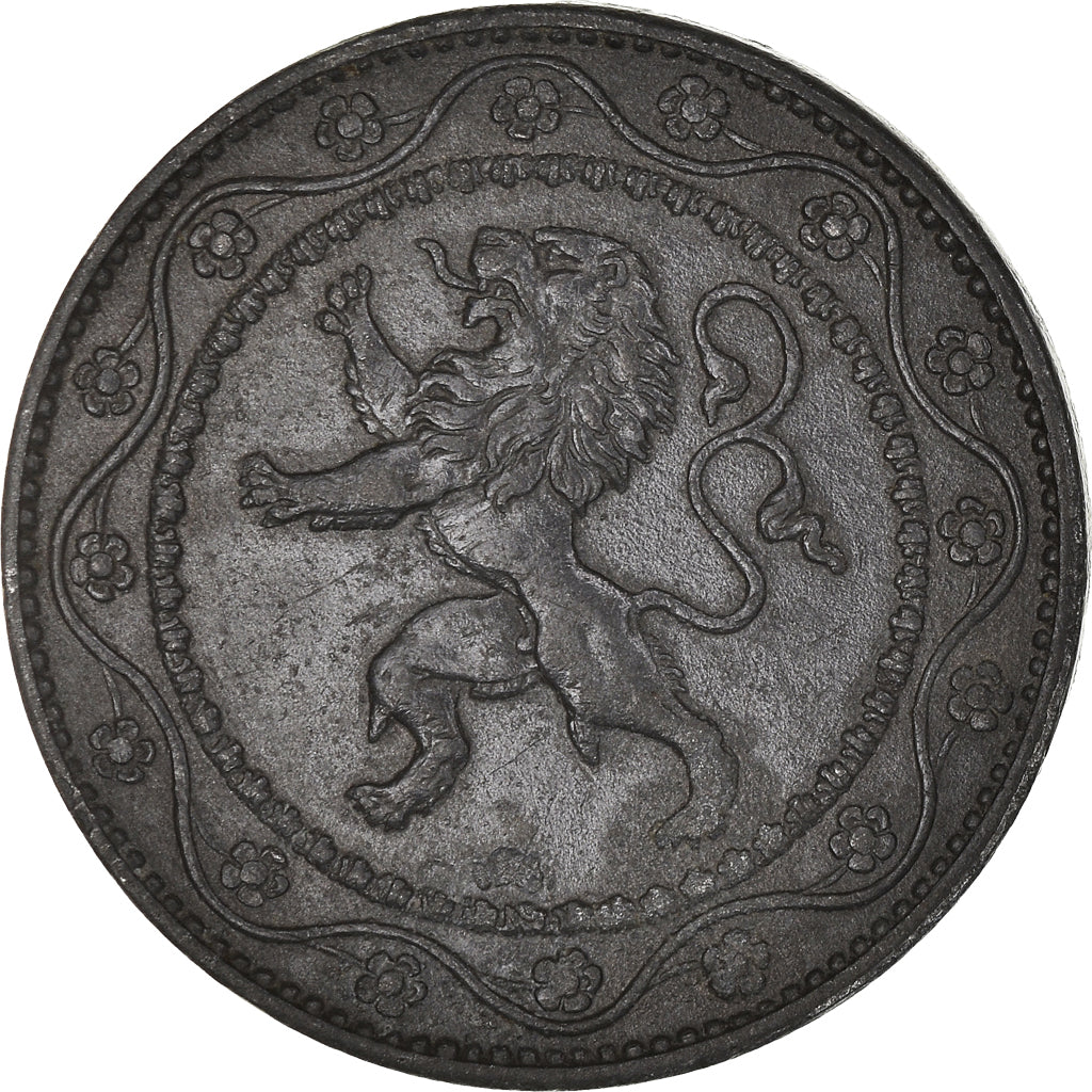 Monnaie, Belgique, Albert I, 25 Centimes, 1915, TTB+, Zinc, KM:82
